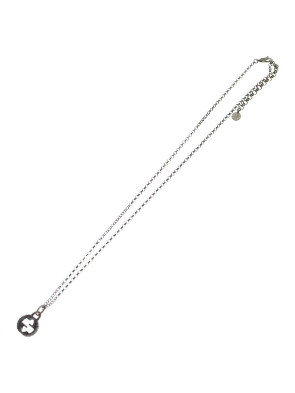 Gucci Interlocking Arabesque Pendant Chain Silver - Picture 2 of 6